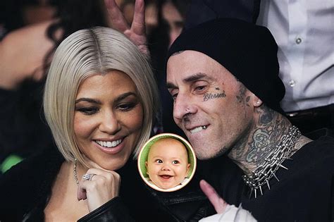 Kourtney Kardashian and Travis Barker Welcome First Baby .